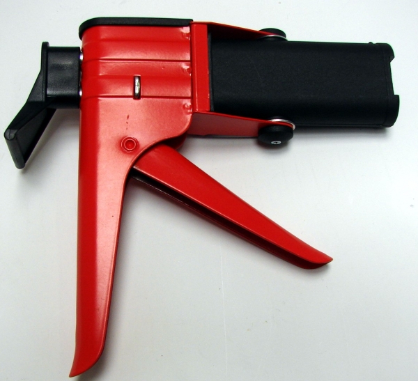 Pistol for two-component glues