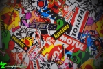 Stickerbomb LD235B 50cm x100cm