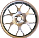 Rims chrome paint