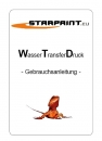 Wassertransferdruck ANLEITUNG DOWNLOAD
